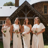 Charlotte Drapeli Maxi Elbise - Sarı