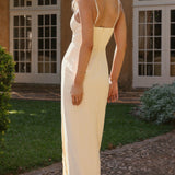 Charlotte Drapeli Maxi Elbise - Sarı