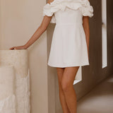 Bernadette Mini Dress - White