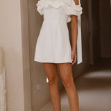Bernadette Mini Dress - White