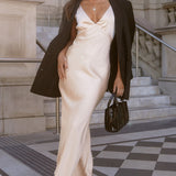 Ziah Maxi Elbise - Şampanya