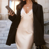 Ziah Maxi Elbise - Şampanya