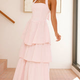 Danais Maxi Elbise - Pembe