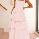 Danais Maxi Elbise - Pembe