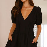 Billie Mini Dress - Black