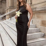 Ava Maxi Elbise - Siyah