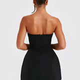 Asha Straplez Mini Elbise