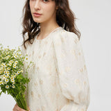 Çantalı Jakarlı A-Kesim Fırfırlı Kadın Midi Elbise