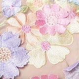 Çiçek İşlemeli Mini Etek Takım