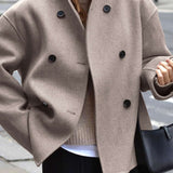 Basic Solid Warm Ceket