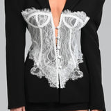 Alvera Dantel Korse Blazer