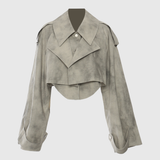 Desenli Dekonstrüksiyon Etek Takımı