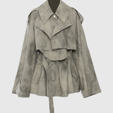 Desenli Dekonstrüksiyon Etek Takımı