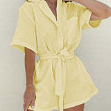 Minimal ve Zarif Beyaz Tulum