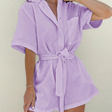 Minimal ve Zarif Beyaz Tulum