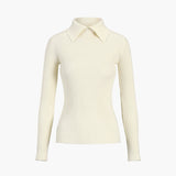 Vanilla Polo Uzun Kollu Örgü Üst