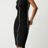 Kontrast Midi Kazak Elbise