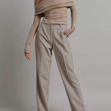 Defne Omuz Açık Triko Bluz