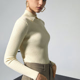 Vanilla Polo Uzun Kollu Örgü Üst