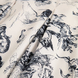 Çiçek Desenli Boho Midi Elbise