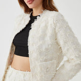 Ethereal Textured Blazer