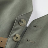 Halter Yaka Sırtı Açık Dokuma Bluz