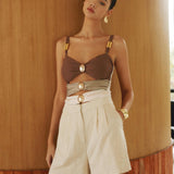 Maillard Metal Detaylı Tek Parça Mayo