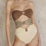 Maillard Metal Detaylı Tek Parça Mayo