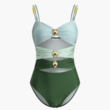 Maillard Metal Detaylı Tek Parça Mayo