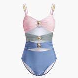 Maillard Metal Detaylı Tek Parça Mayo