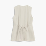 Düğmeli Uzun Yelek