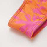 Baskılı Daire Kesimli Bikini Takımı