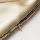 Asimetrik Fermuarlı Pileli Elbise