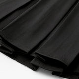 Elastik Belli Pileli Kısa Etek