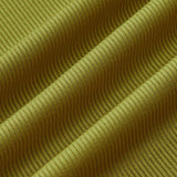 Balıkçı Yaka Kolsuz Sırtı Açık Nervürlü Uzun Elbise