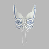 Baskılı Kolsuz Sırt Etek Takım