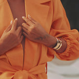 Kuşak Detaylı Şık Tulum