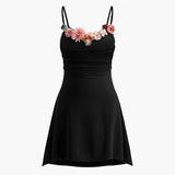 Sevgiliye Özel Kolsuz Fermuarlı Kısa Elbise