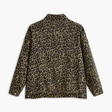 Leopar Desenli Oversize Kot Ceket