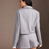 Elegant Grey Blazer