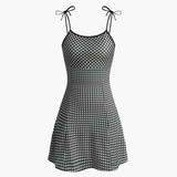 Ekose Biye Ayarlanabilir Askılı Cami Elbise