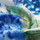 Grape Printed Ruffle Corset Dress