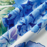 Grape Printed Ruffle Corset Dress