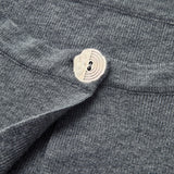 Bisiklet Yaka Düğmeli Örgü Hırka