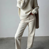 Pamuk Karışımlı Mekanizmalı Örgü Kazak