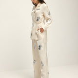 Payet Detaylı Düğümlü Uzun Kollu Set