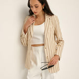 Serene Stripe Blazer