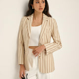 Serene Stripe Blazer