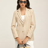 Serene Stripe Blazer