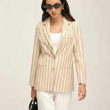 Serene Stripe Blazer